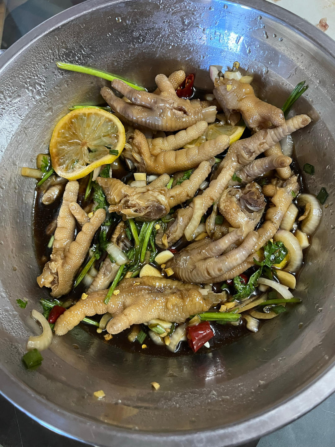 【柠檬酸辣鸡爪】自制超级无敌美味的网红鸡爪