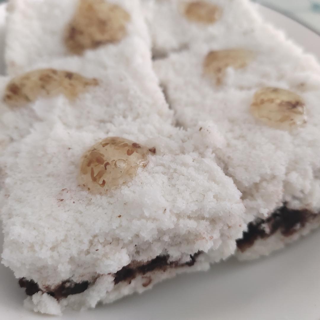 松软豆沙米糕