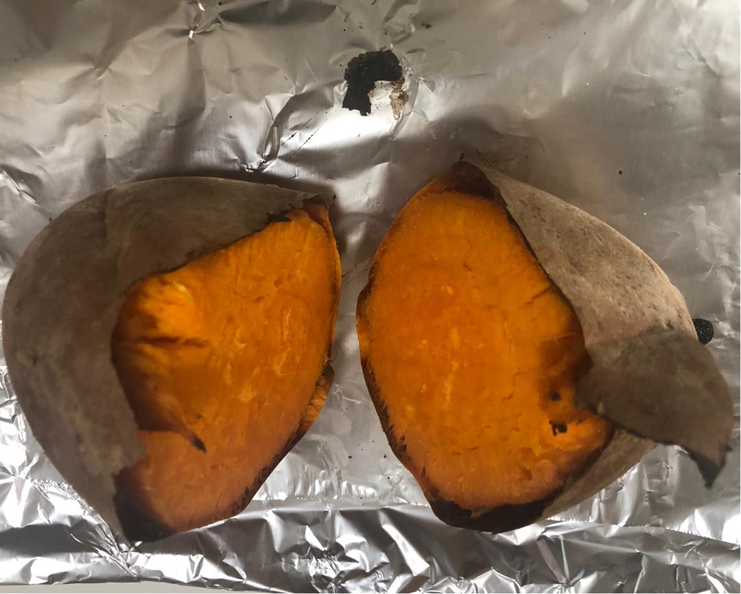 烤箱烤红薯