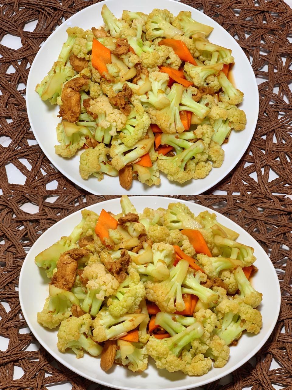 家常菜～炒菜花