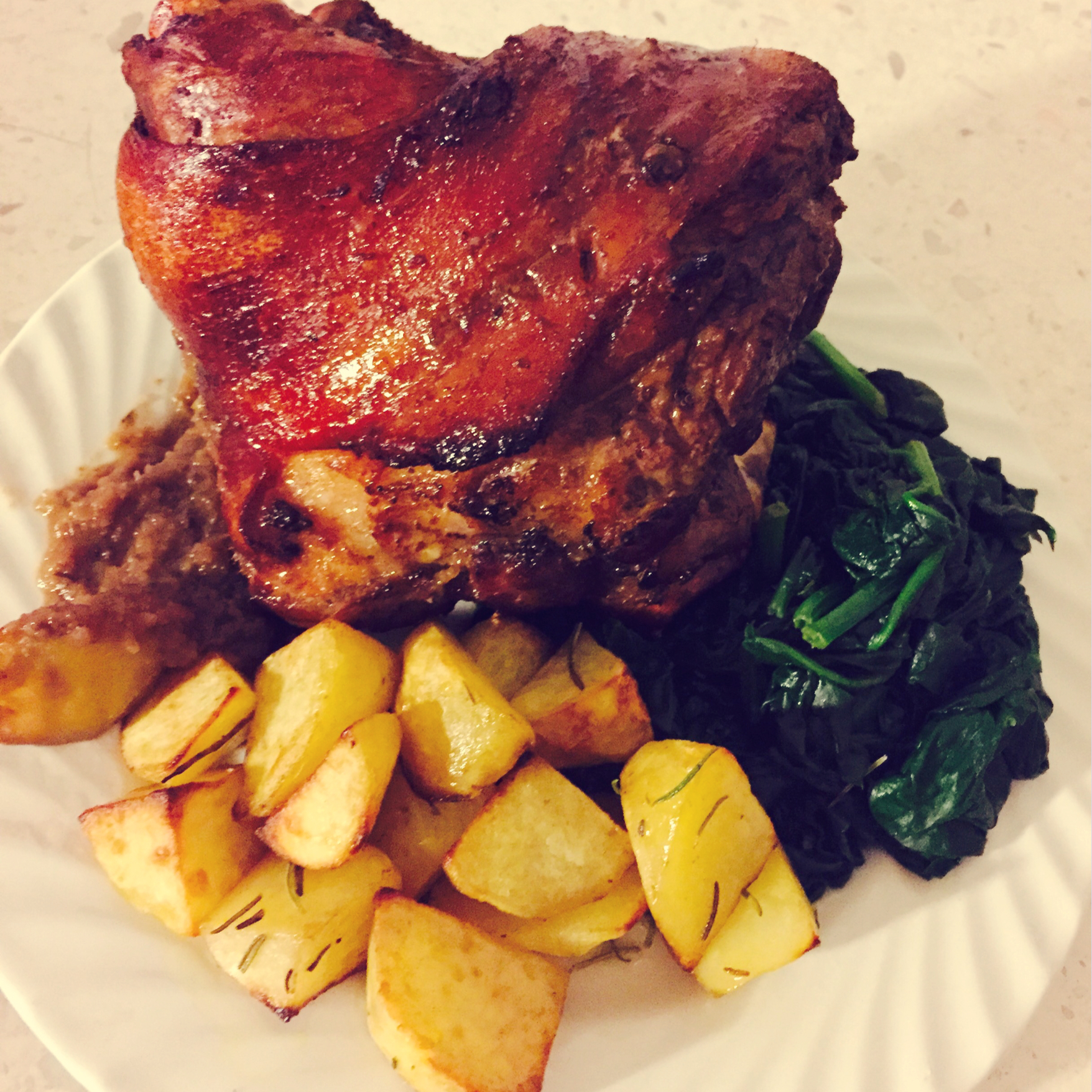 传说中的德国原配方——Schweinshaxe (德式烤猪肘)