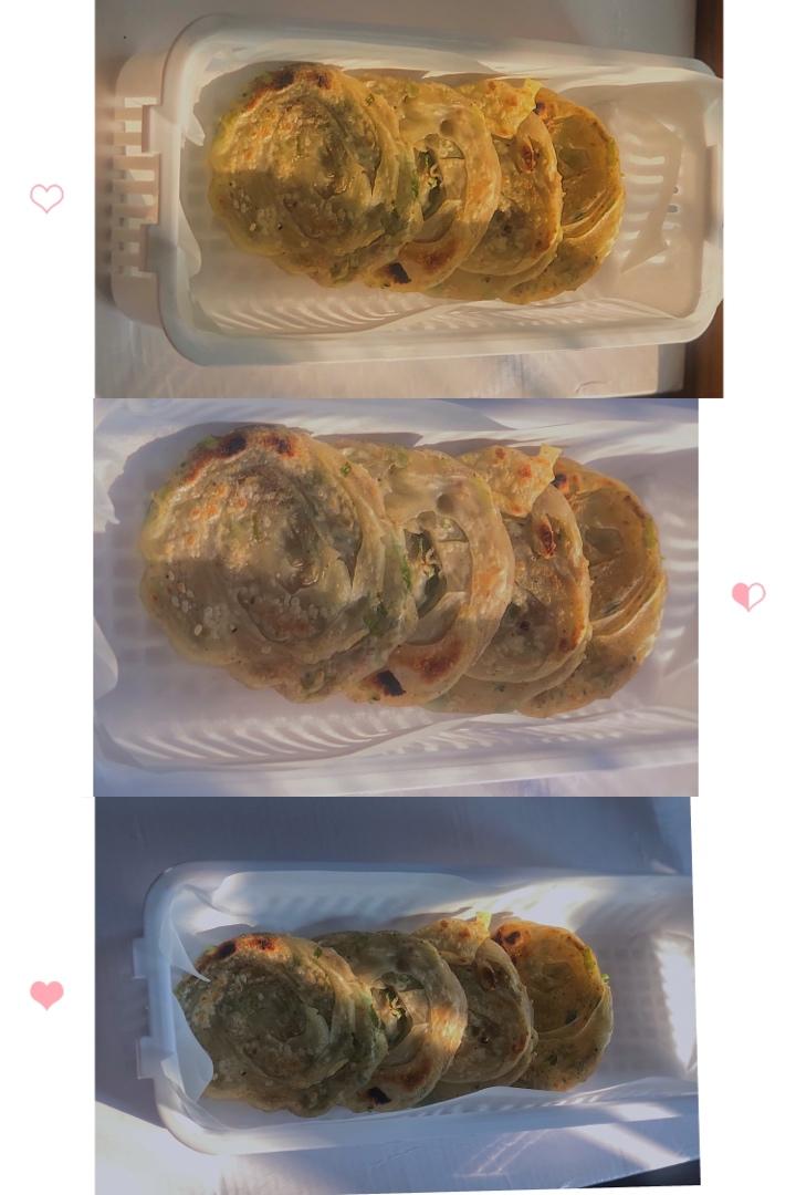 快手葱油饼（饺子皮版）