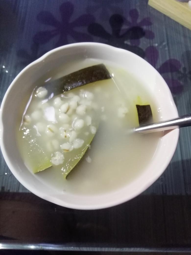 冬瓜意米糖水的做法