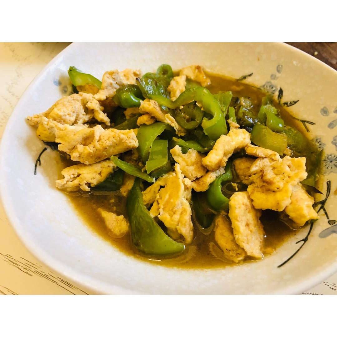 青椒鹅蛋