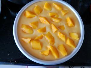 芒果酸奶慕斯6寸的做法 步骤5