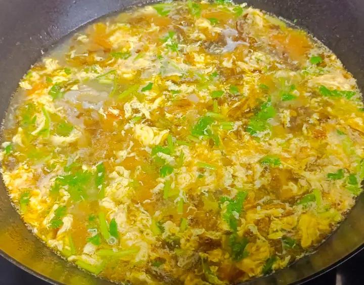 番茄紫菜鸡蛋汤