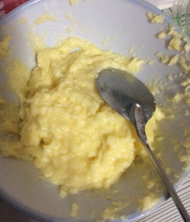 爱心奶黄馅（炒出来的奶黄馅）