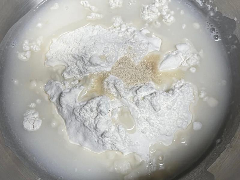 纯奶手撕吐司的做法 步骤1