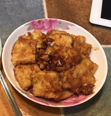 无敌好吃的香煎豆腐