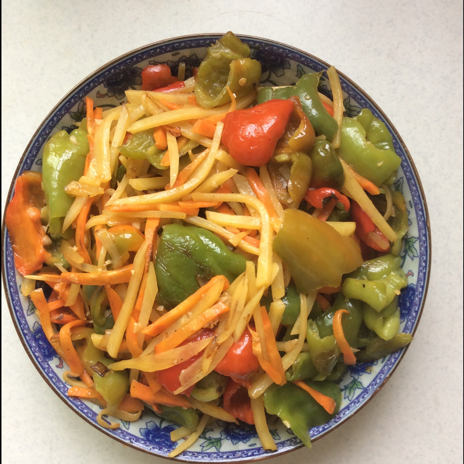 青椒土豆丝