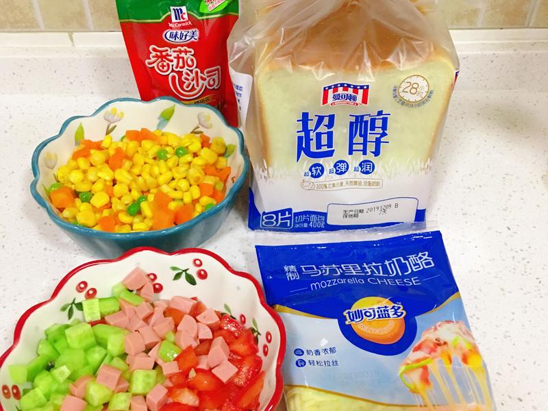 纯奶手撕吐司的做法 步骤1