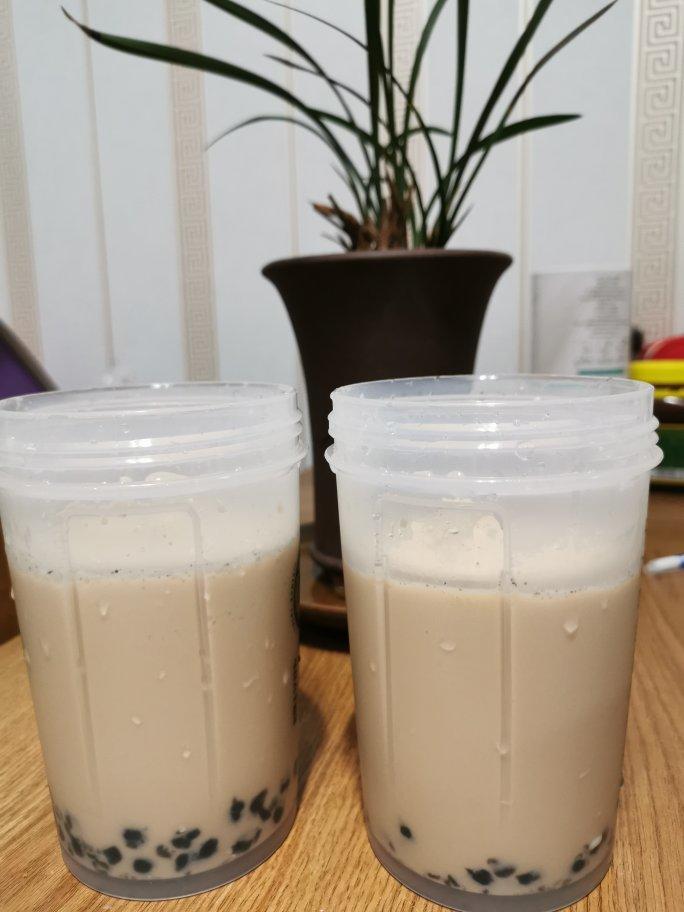 【ZOE菜谱】快手版珍珠奶茶！！好喝不胖！！！