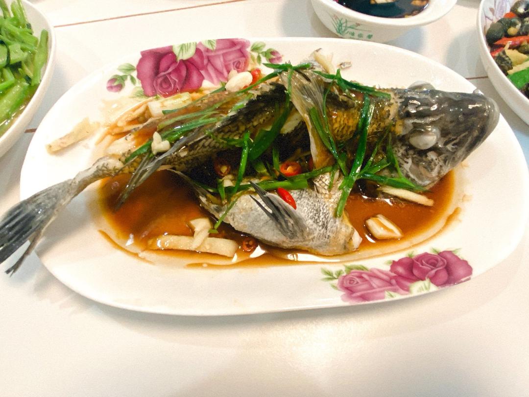 清蒸鱼（鲈鱼/多宝鱼/桂花鱼/石斑鱼……）