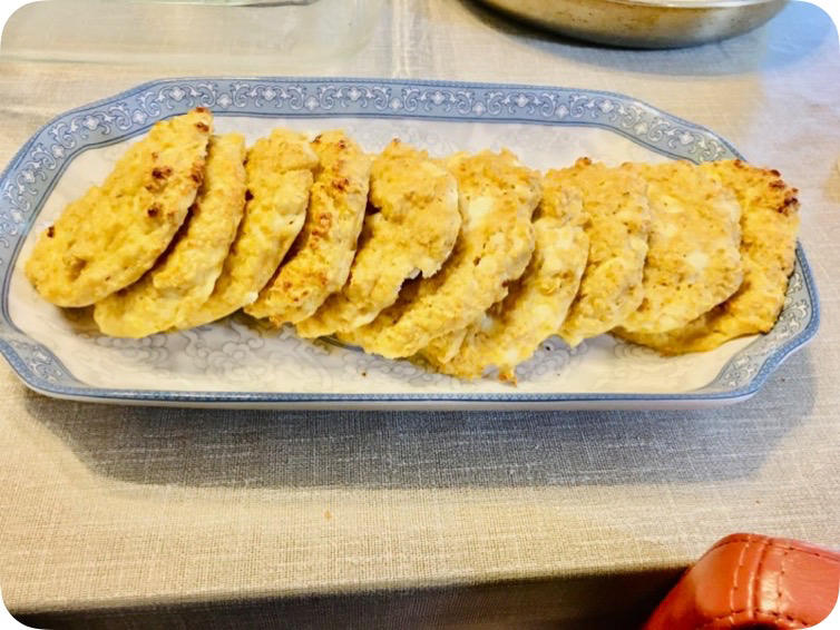 减脂食谱45｜豆乳燕麦厚松饼🥞0糖油·0面粉·免烤