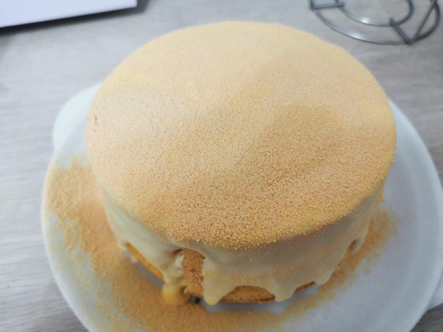 超好吃的豆乳爆浆蛋糕