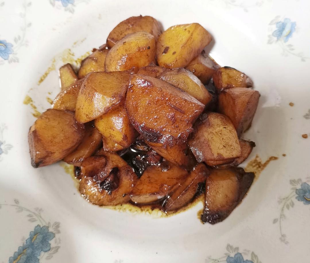 🔥巨下饭，软糯入味！比肉还好吃的红烧土豆
