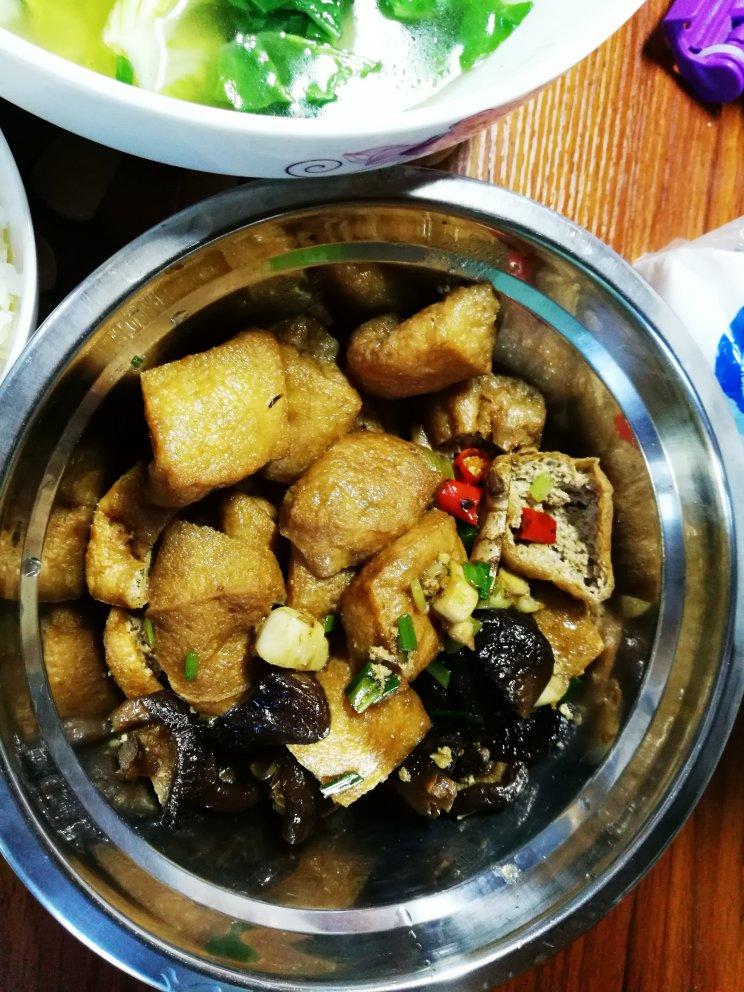 香菇油豆腐