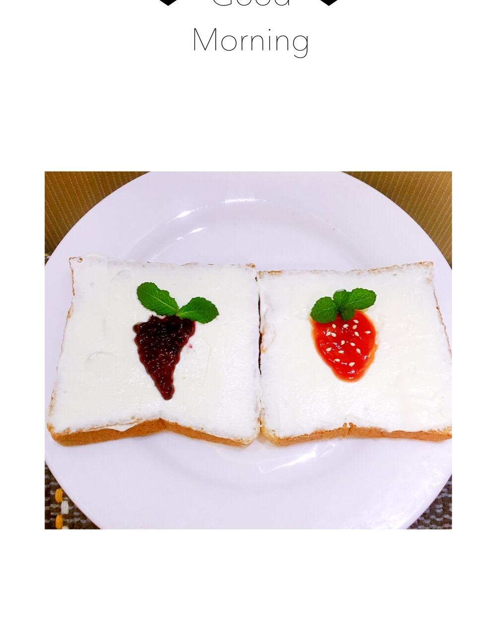 果酱造型吐司