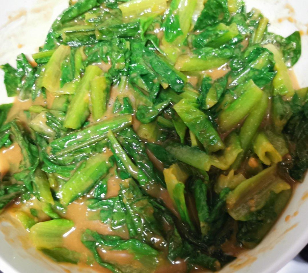 最好吃的凉拌油麦菜