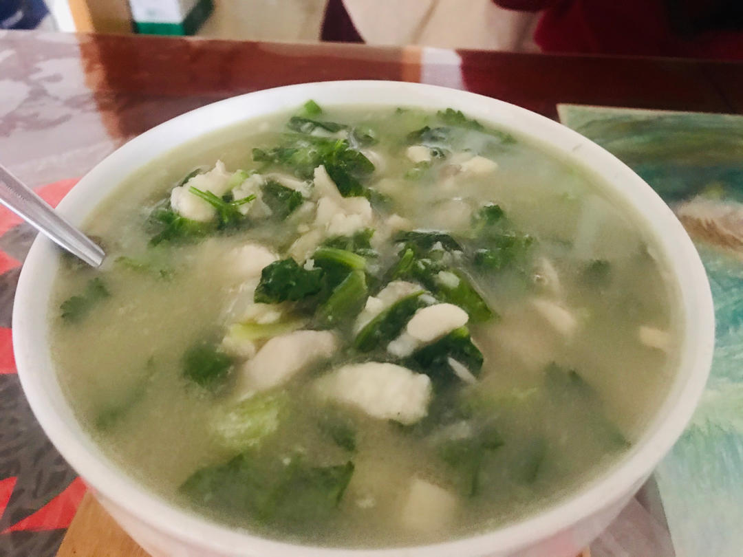 芋艿青菜煲