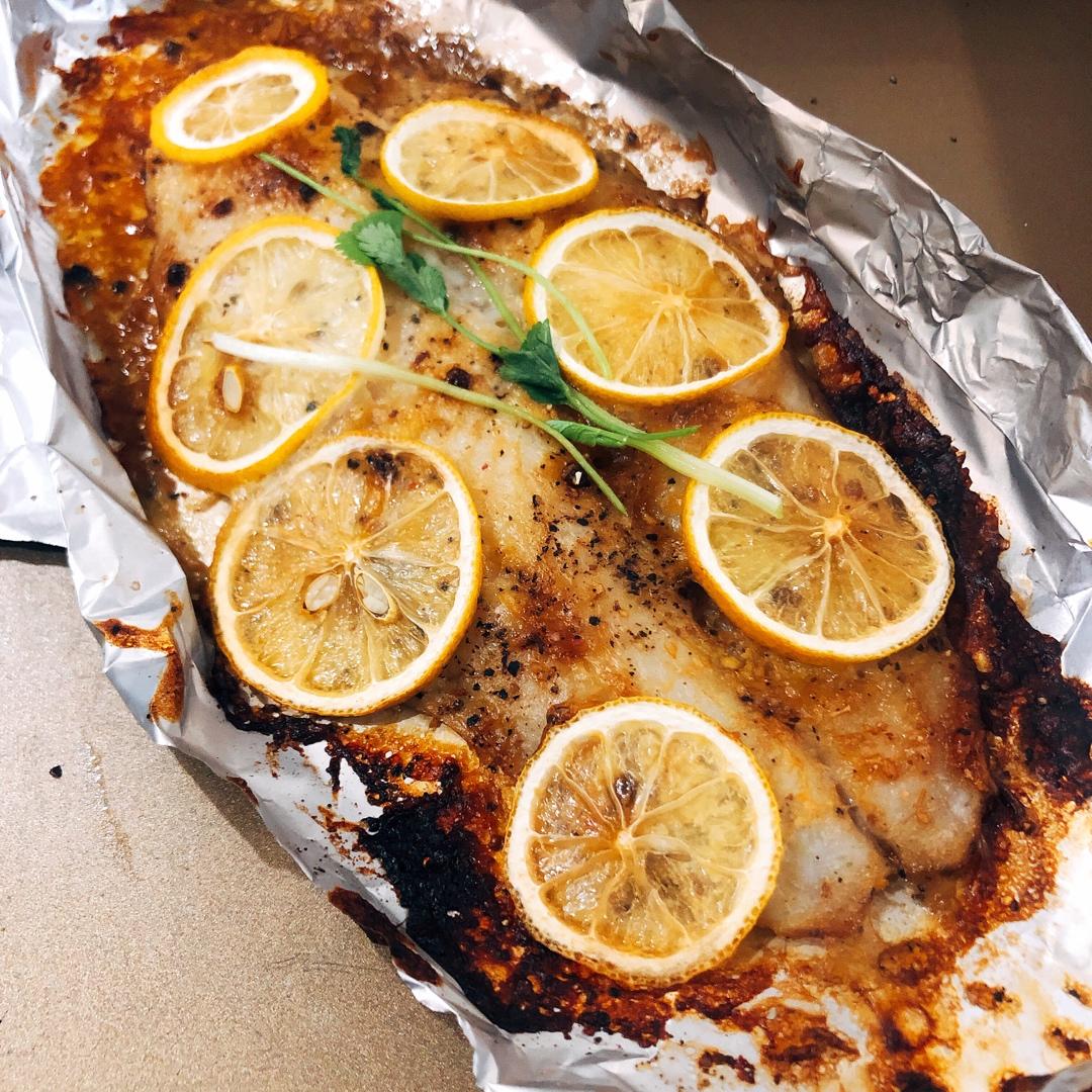 让烤箱动起来--意式香料烤龙利鱼