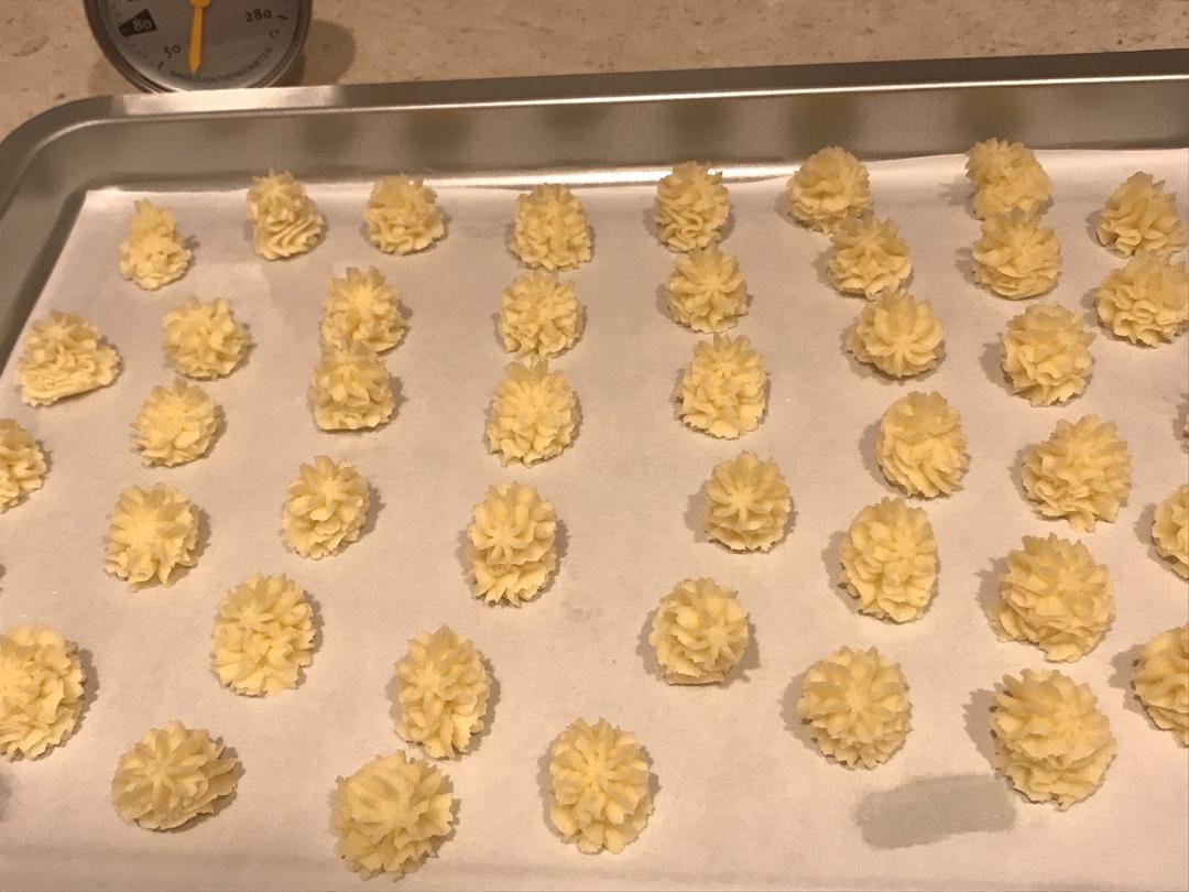 一抿即化酥到掉渣的珍妮曲奇云顶小花/烘焙视频饼干篇1