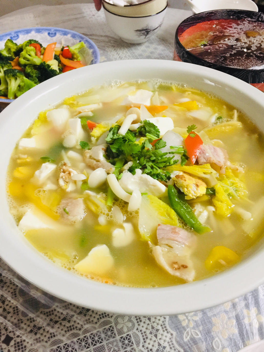 浓汤鲜美老豆腐