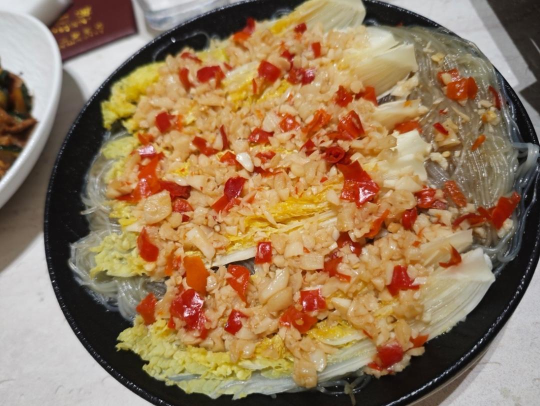 蒜蓉粉丝娃娃菜