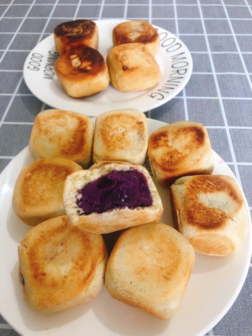 【爆浆紫薯仙豆糕】