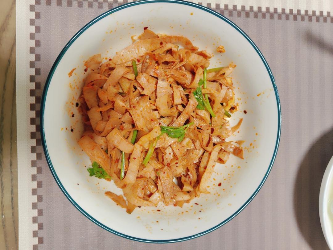 ㊙️家常菜‼️一盘成本不到三块钱‼️香菜拌油豆皮