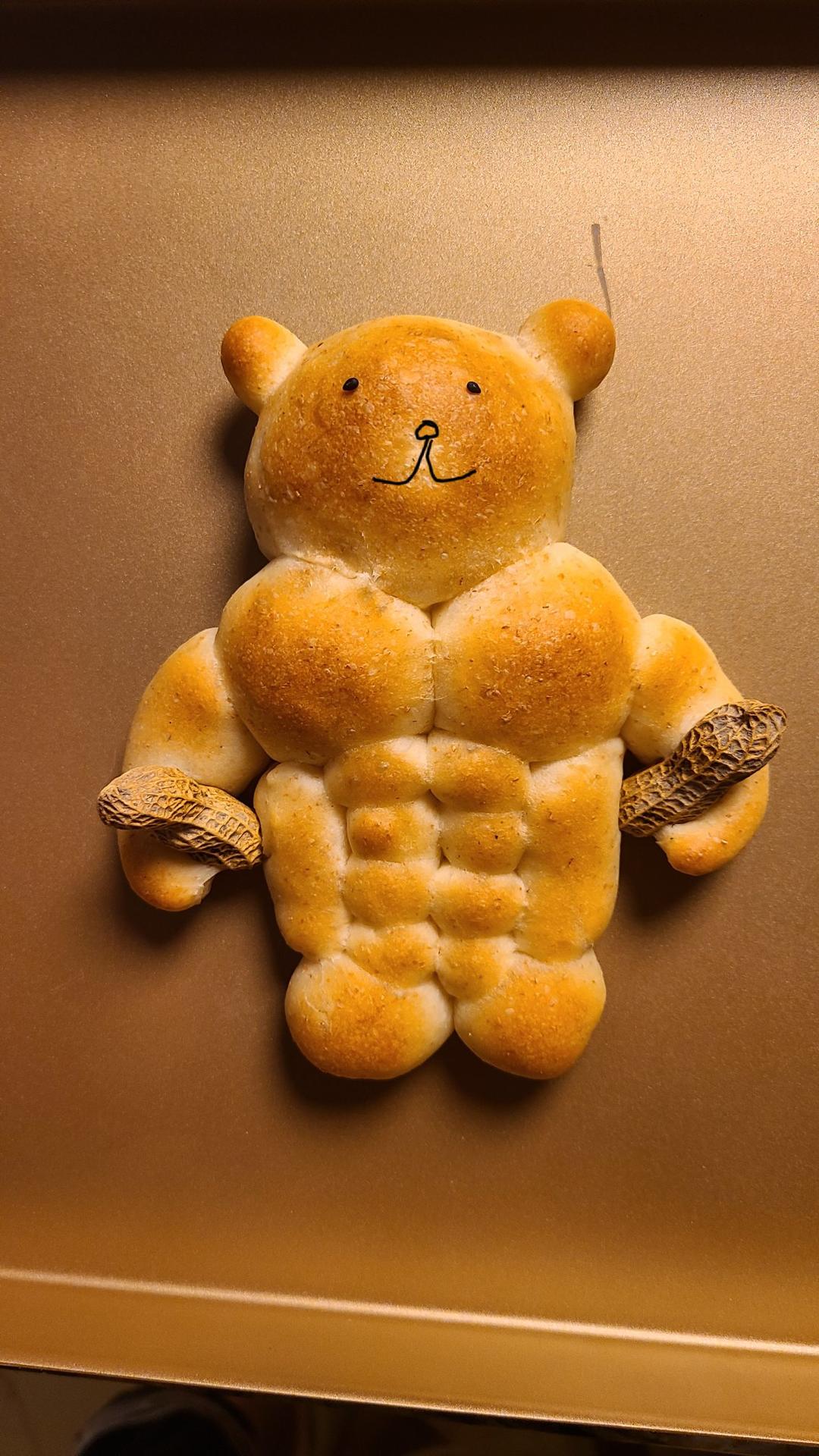 💪🏻🐻肌肉熊面包