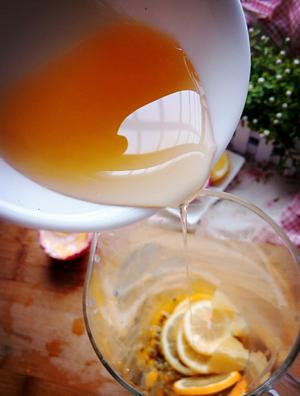 百香果蜂蜜柠檬茶的做法 步骤4