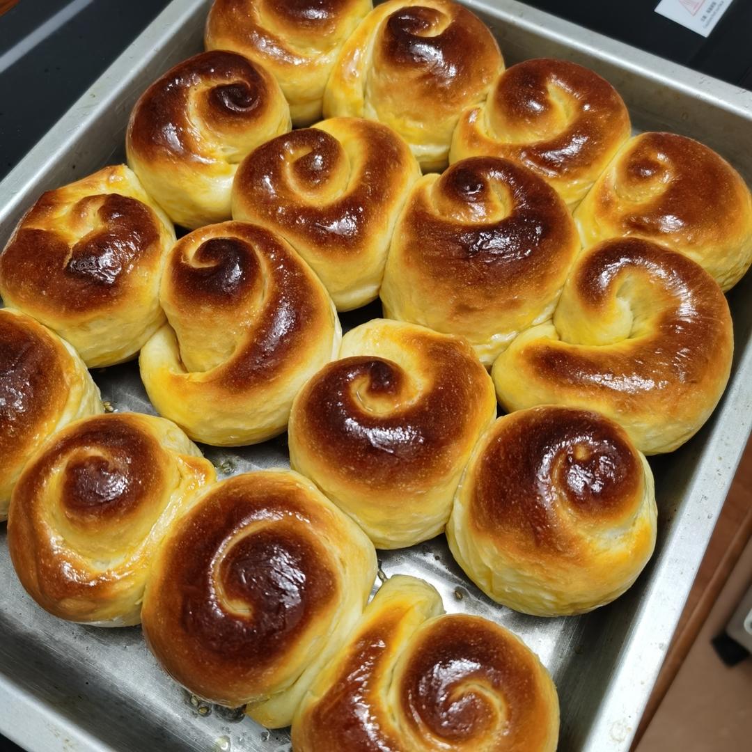 蜂蜜脆底小面包