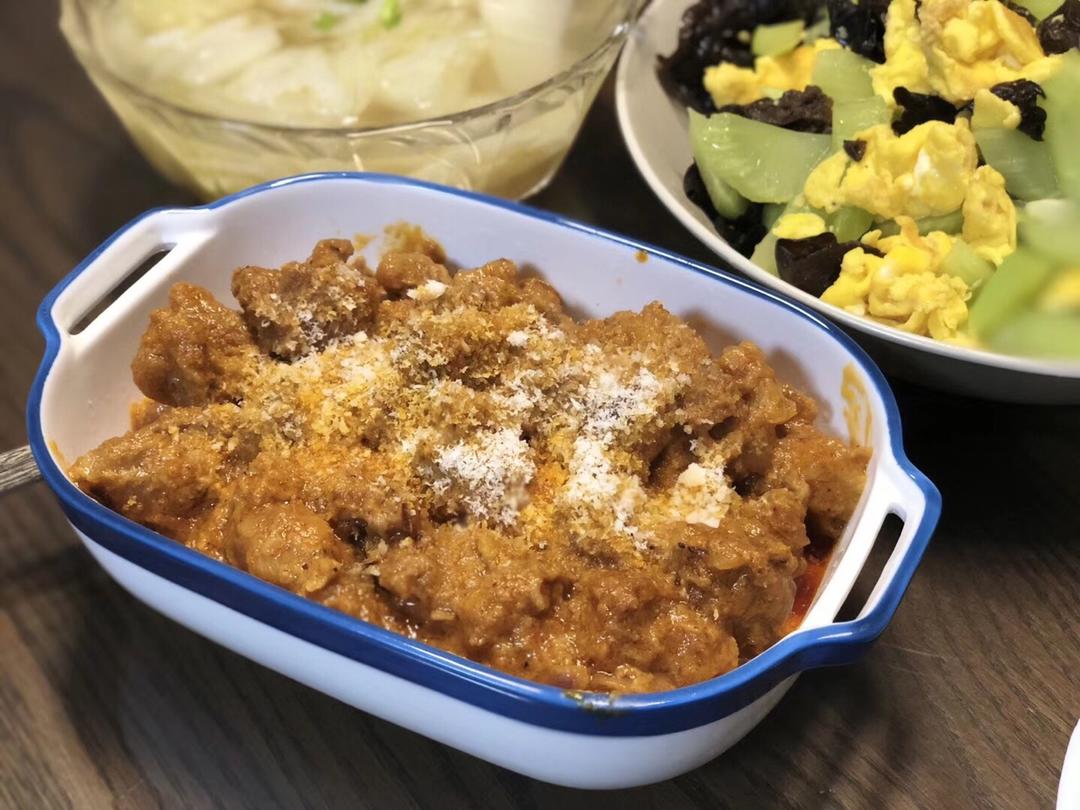 仁当牛肉配冬阴功汤 Beef Curry & Thai Tom Yum Soup