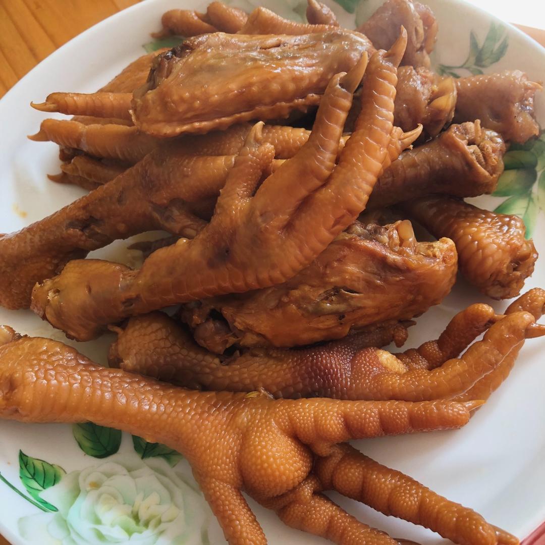 秘制红烧鸡爪