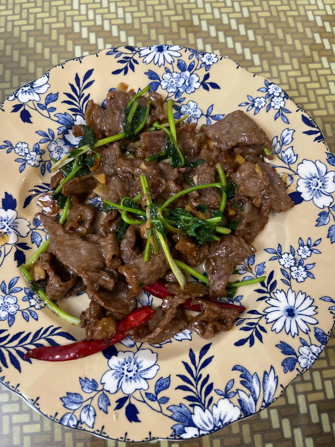 小炒牛肉