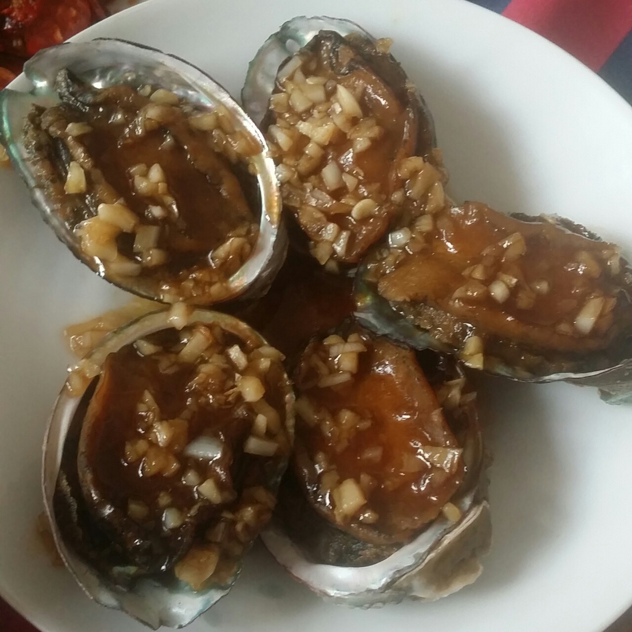 蚝汁鲍鱼
