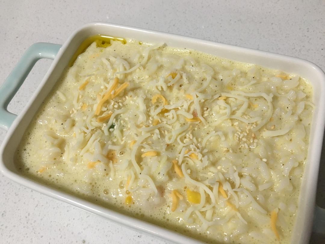 快手鸡蛋焗饭