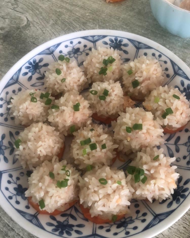 蒸糯米丸子
