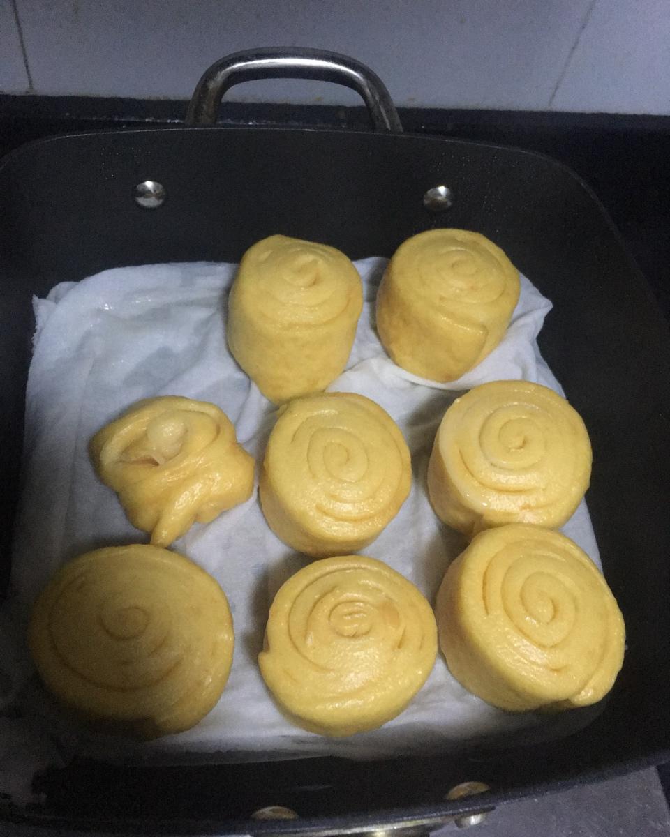 奶香红薯馒头