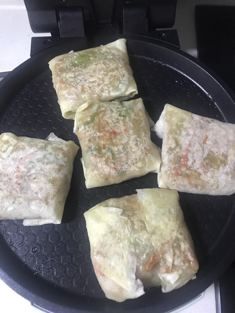 百吃不厌的土豆丝卷饼，当早餐最好