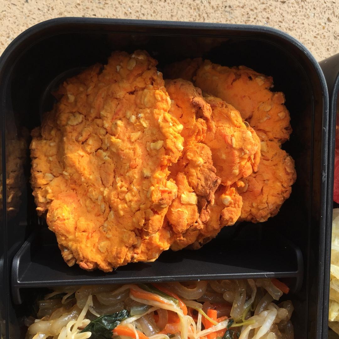 低卡红薯燕麦减脂饼干零食（超级精简版）