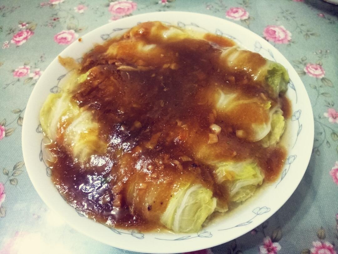 肉酿白菜卷