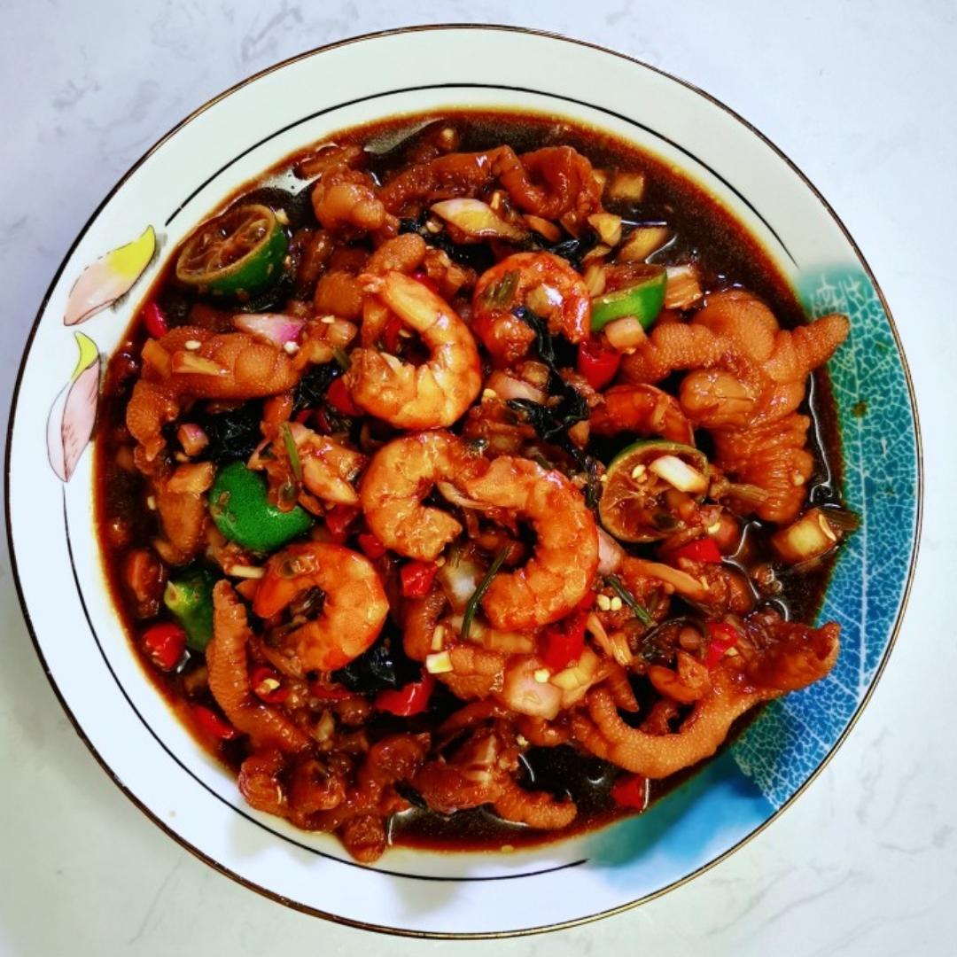 柠檬百香果鸡爪