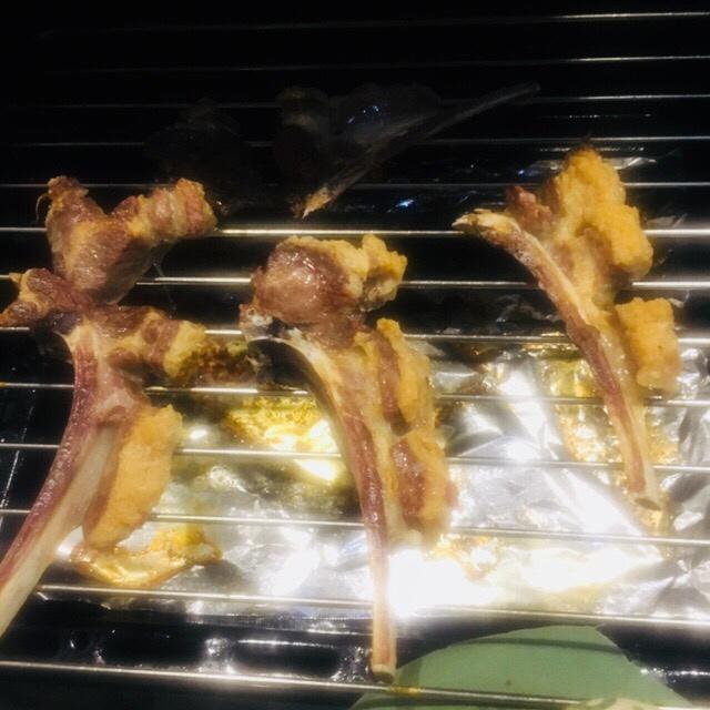 烤箱烤羊排
