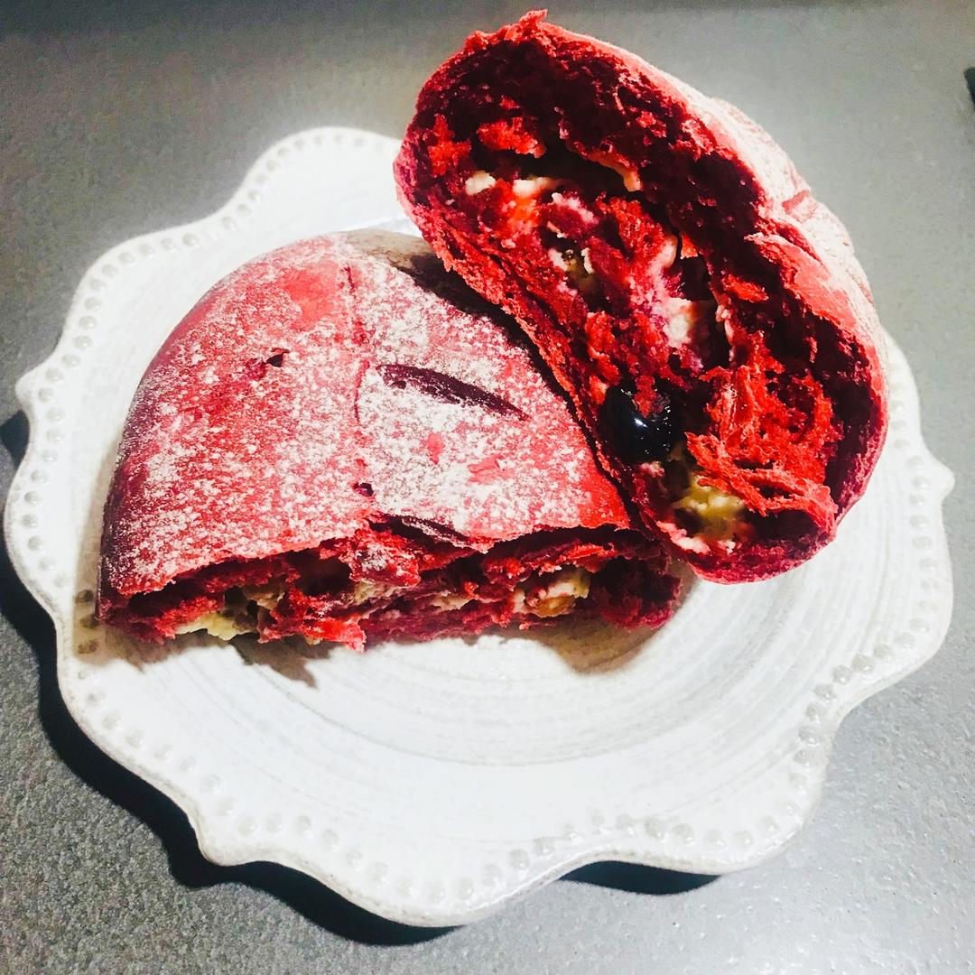 重料红丝绒乳酪软欧