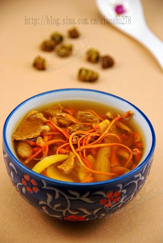 调理胃病，可以喝喝虫草花石斛瘦肉汤。的做法