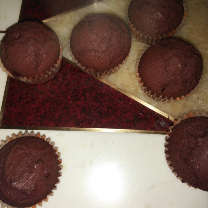 传统红丝绒杯子蛋糕（极软无泡打粉）Red velvet cupcake