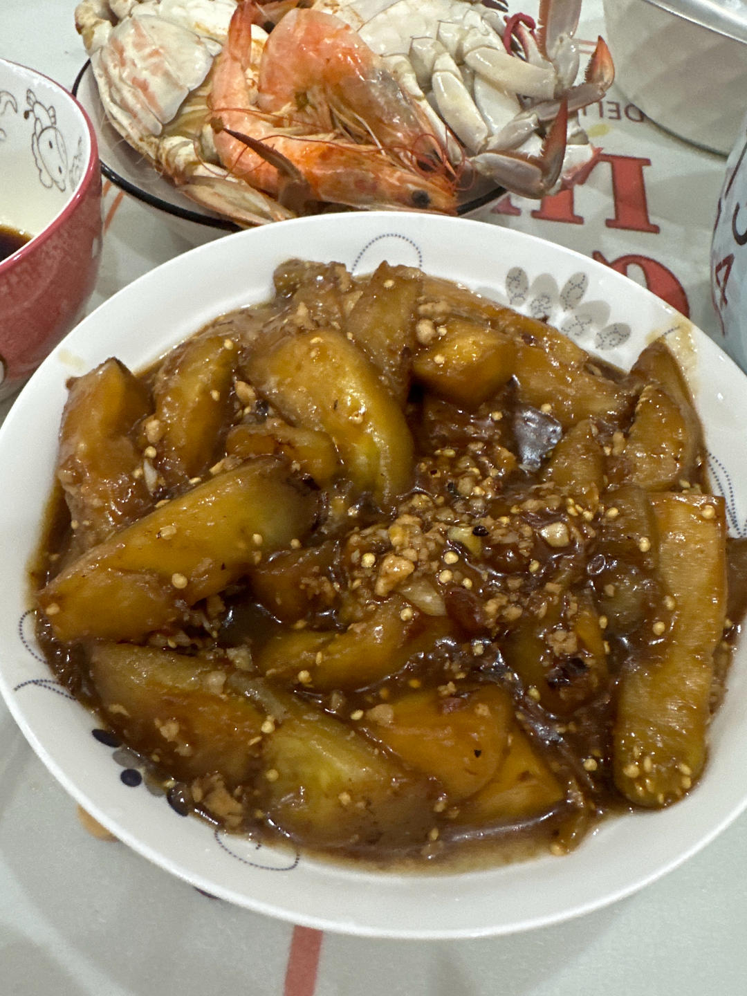 超级下饭酱香味肉末茄子