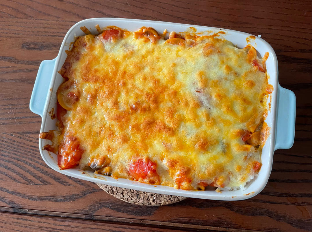 蕃茄肉酱奶酪焗饭